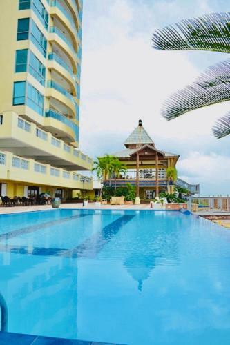 Ferienwohnung Exclusive 3 Bdr, Gym & Pool, Seaview, Luxury Tower Santo Domingo Exterior foto